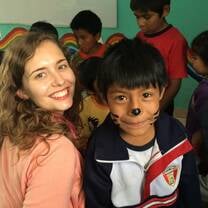 Volunteer at a kids education project in Cusco