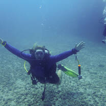 having fun divemaster costa rica