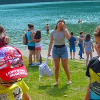 English tutors and Children at Camp in Romania
