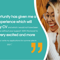 My remote internship enhanced my CV