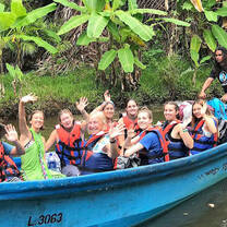 Volunteers commute to the Sea Turtle Rescue Project in Costa Rica
