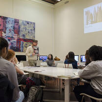 Art and design class