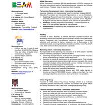 Virtual International Program Examples!