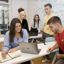 Students in class