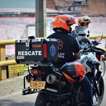 motorbike ambulance 