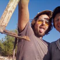 digging and friends