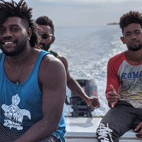 Students in Fiji