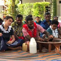 Students in Fiji