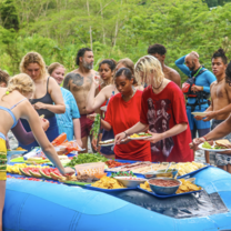 Lunch in Costa Rica Lunch in Costa Rica