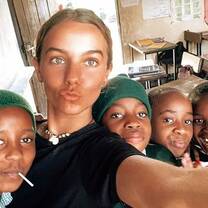 Childcare volunteering with IVHQ
