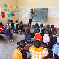 Childcare volunteering with IVHQ