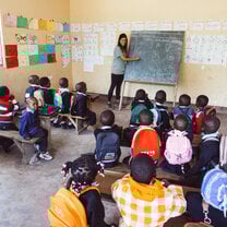 Childcare volunteering with IVHQ