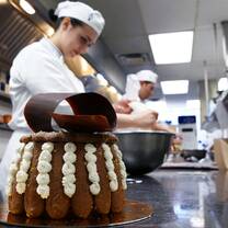 Students in the kitchen during Cuisine Diploma program at Le Cordon Bleu