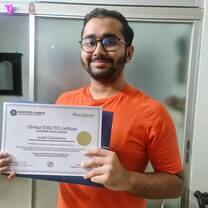 Course graduate - Arnab