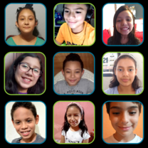 Students in the Virtual English Academy Students in the Virtual English Academy