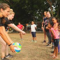 Volunteer in our afterschool program 