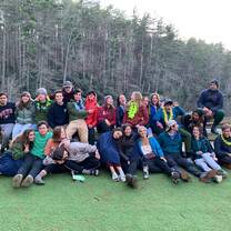 Fall gap 2020 cohort during their last evening meeting