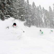 Deep powder with Core Snowboard Camps in Whistler