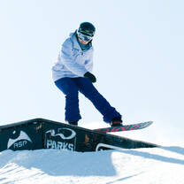 Terrain Park action with Core Snowboard Camps