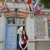 Emily Angers 1st day of internship