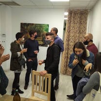 Socializing is also very important when it comes to learn a new language