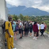 Class outing in Annecy