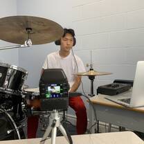 Practice drumming