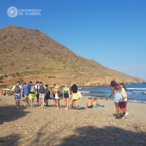 Students at the Natural Park Cabo de Gata