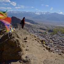 Enjoying the view in Ladakh