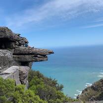 Incredible views from the cliffs of Table Mountain, near Cape Town