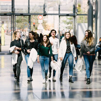 Students on Campus