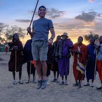 Jumping Maasai