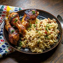 Ghanian chicken and rice