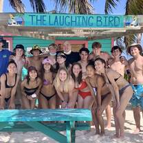 Group photo at Laughing Bird Caye
