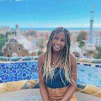 TEFL Iberia graduate in Park Guell