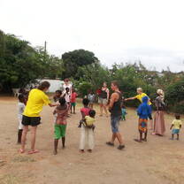 Playing and having fun in Ghana