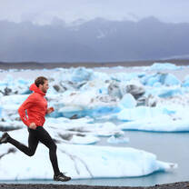 Staying fit in Iceland