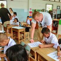 Working at a school