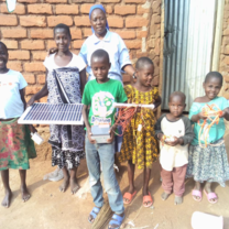 Family got a solar system donated