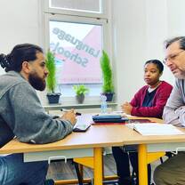 Arabic class for our English teachers 