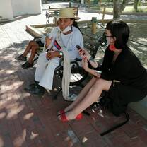 Shaman interview in Colombia