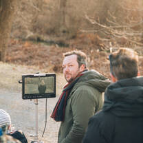 WFI director Keith Boynton at his monitor