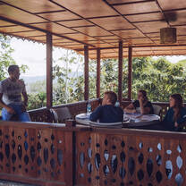 Spanish lessons outside