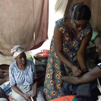 tending patients