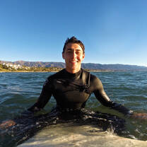 Surfing in Santa Barbara at SBCC
