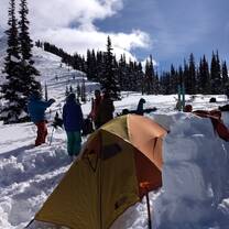 winter camping