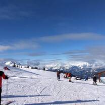 starting at the top of Whistler mountain