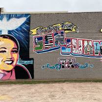 Sign in San Juan, Texas