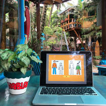Learning spanish in Balsa Surf Camp