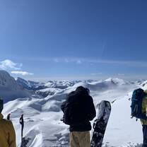 Above the clouds